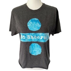 Ed Sheeran Gillette Stadium Short Sleeve Graphic Band T-Shirt Women’s Sz Medium